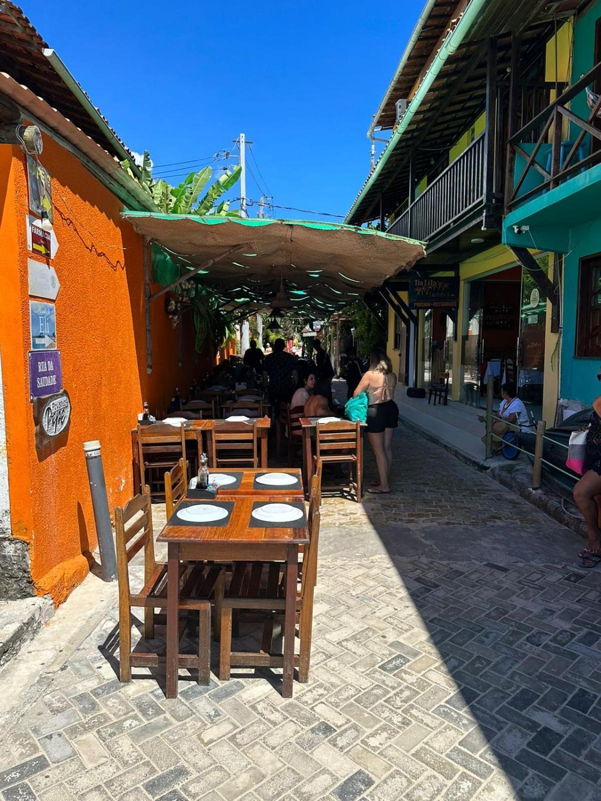 Pousada E Restaurante Tia Lita Morro de São Paulo Eksteriør bilde